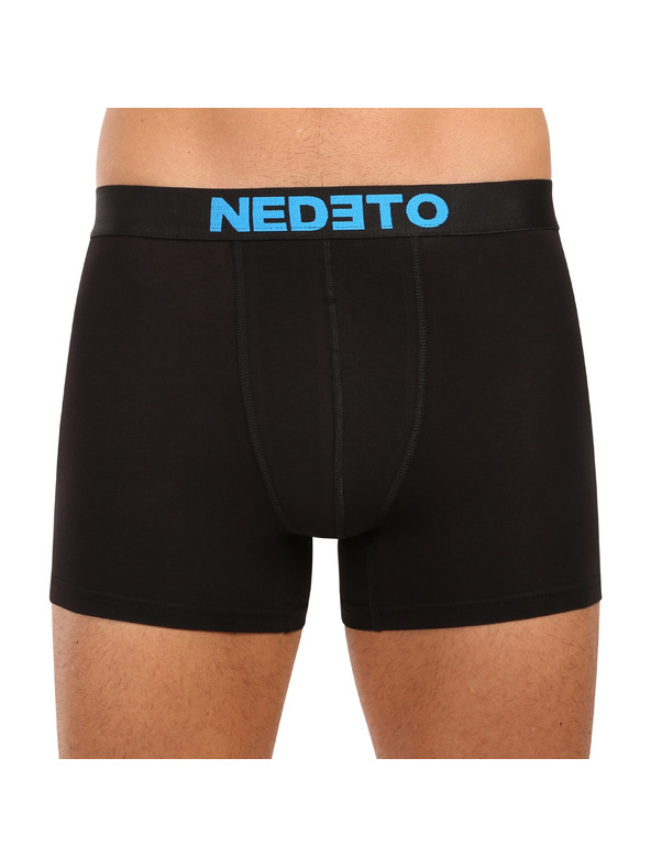 Nedeto Set od pet - muške bokserice Nedeto crne