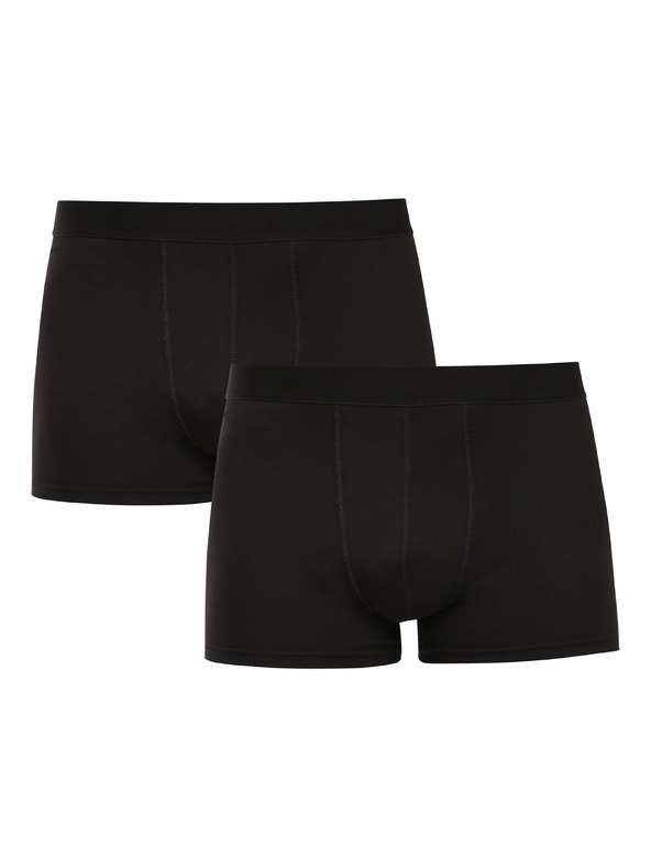 Nedeto Set od dva - muške bokserice Nedeto basic crne