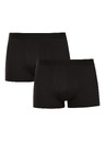 Nedeto Set od dva - muške bokserice Nedeto basic crne
