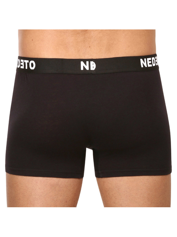Nedeto Set od sedam - muške bokserice Nedeto crne
