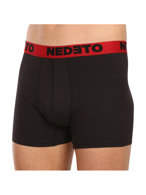 Nedeto Set od tri - muške bokserice Nedeto crne