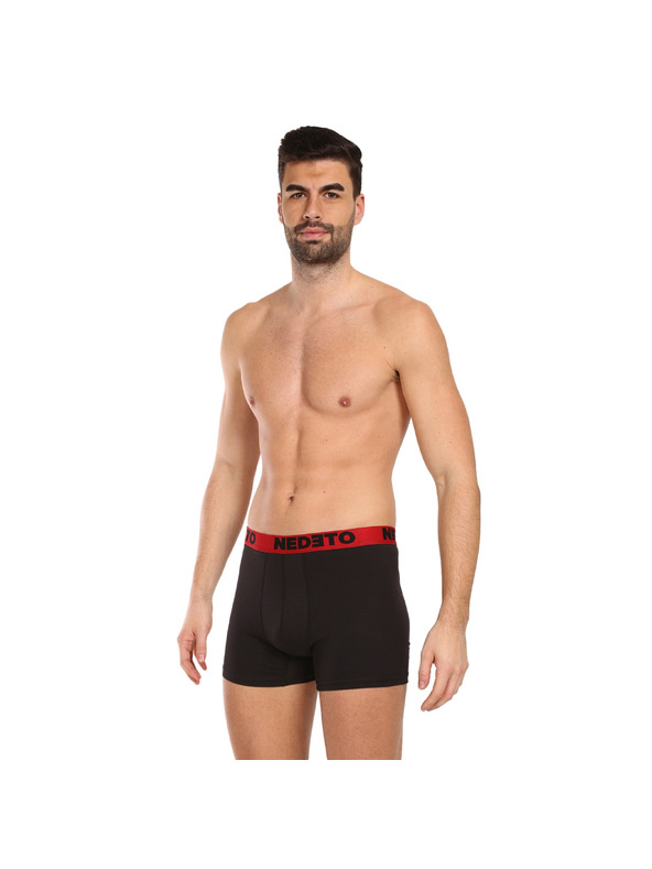Nedeto Set od tri - muške bokserice Nedeto crne