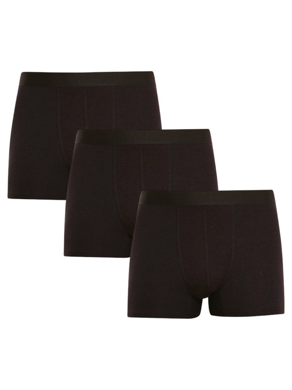 Nedeto Set od tri - muške bokserice Nedeto crne