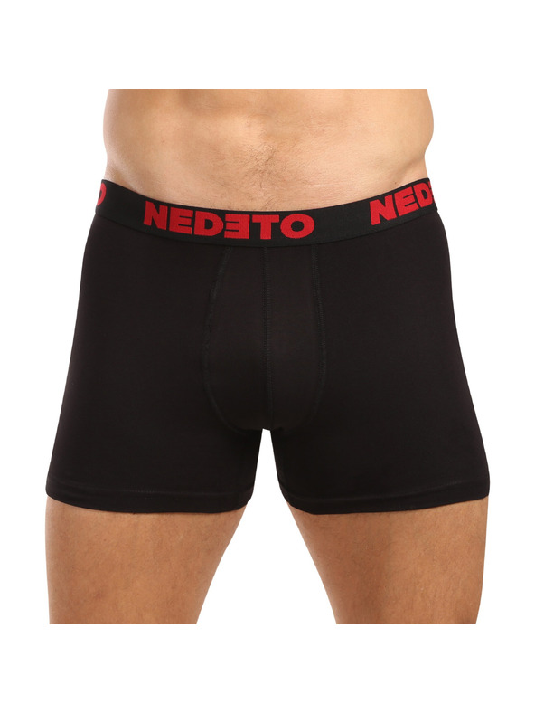 Nedeto Set od tri - muške bokserice Nedeto crne