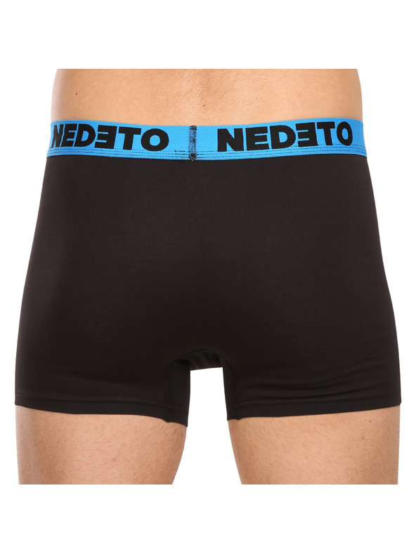 Nedeto Set od pet - muške bokserice Nedeto crne