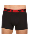 Nedeto Set od pet - muške bokserice Nedeto crne