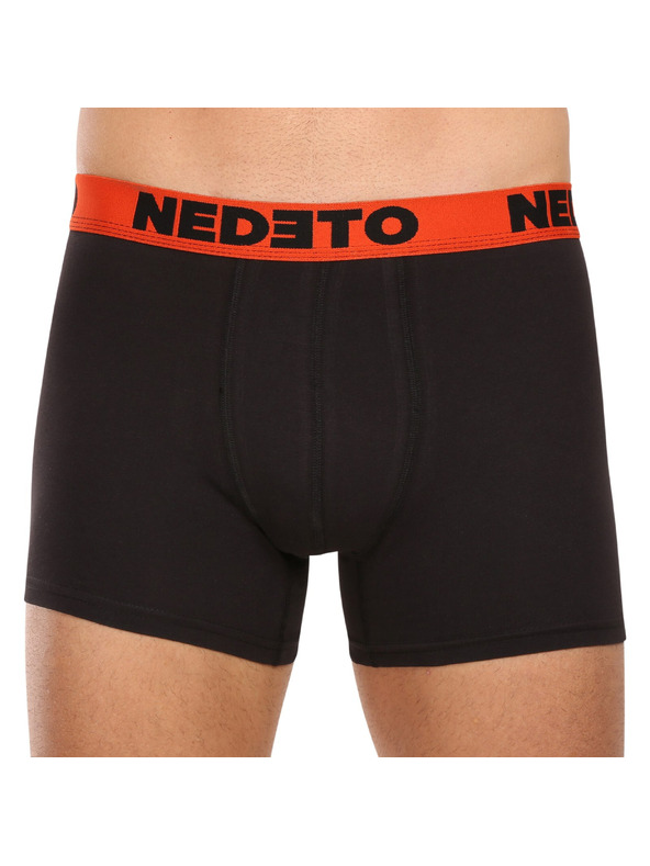 Nedeto Set od pet - muške bokserice Nedeto crne