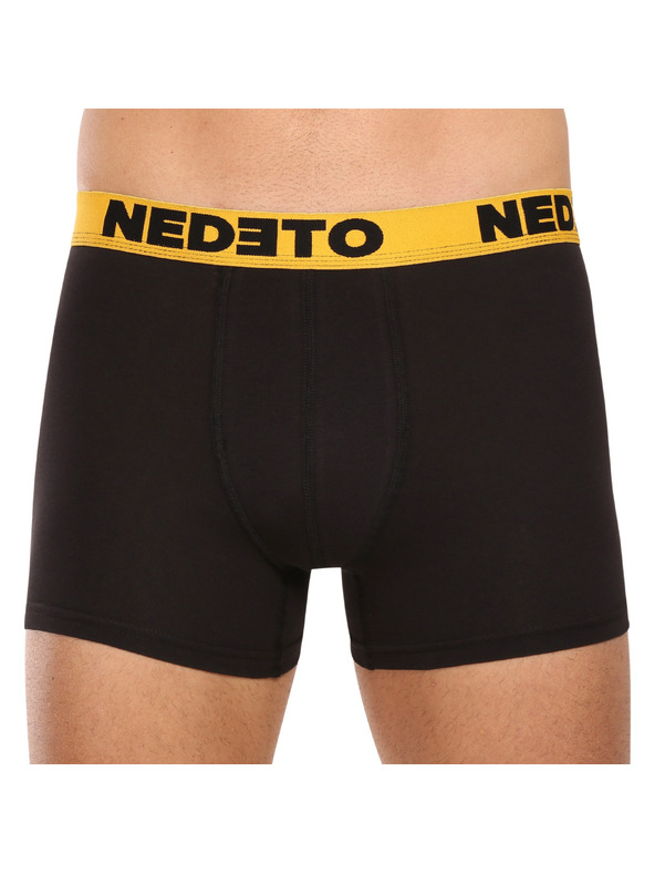 Nedeto Set od pet - muške bokserice Nedeto crne
