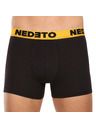 Nedeto Set od pet - muške bokserice Nedeto crne