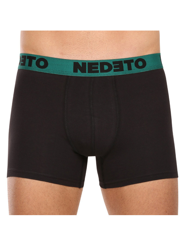 Nedeto Set od pet - muške bokserice Nedeto crne