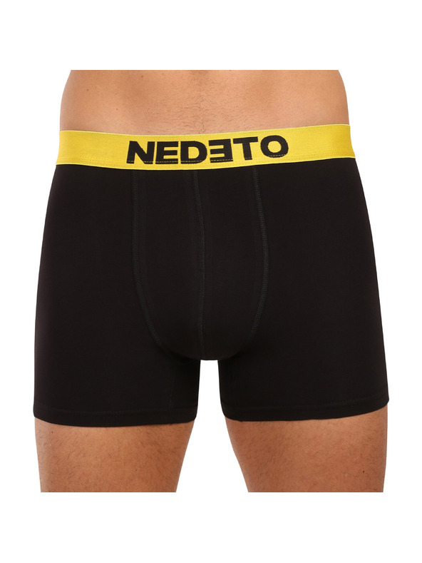Nedeto Set od osam - muške bokserice Nedeto crne