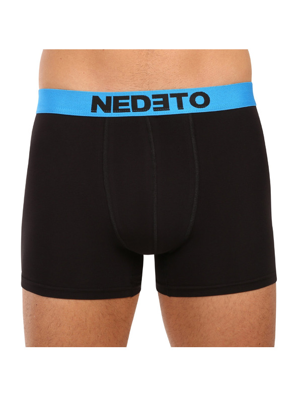 Nedeto Set od osam - muške bokserice Nedeto crne