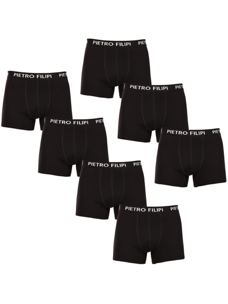 Pietro Filipi Set od sedam - muške bokserice Pietro Filipi crne