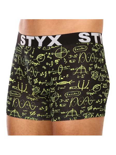 Styx Muške bokserice Styx long art sportska guma fizika