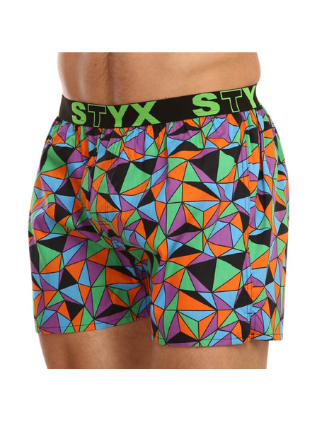 Styx Muške kratke hlače Styx art sportska guma trokuti