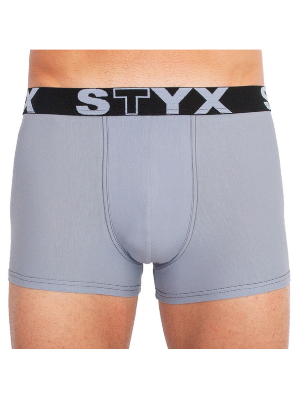 Styx Muške boksarice Styx sportska guma svjetlo sive