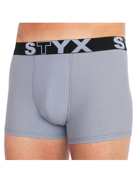 Styx Muške boksarice Styx sportska guma svjetlo sive