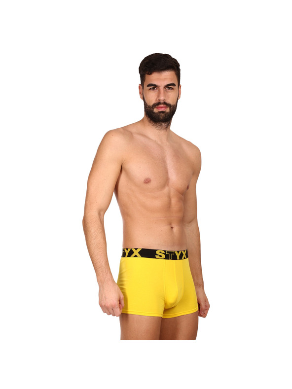 Styx Muške boksarice Styx sportska guma žute