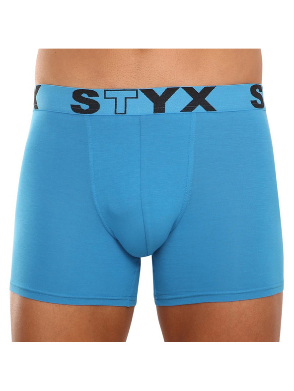 Styx Muške bokserice Styx long sportska guma svjetlosno plava