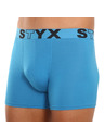 Styx Muške bokserice Styx long sportska guma svjetlosno plava