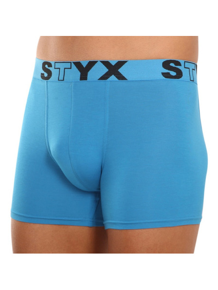 Styx Muške bokserice Styx long sportska guma svjetlosno plava