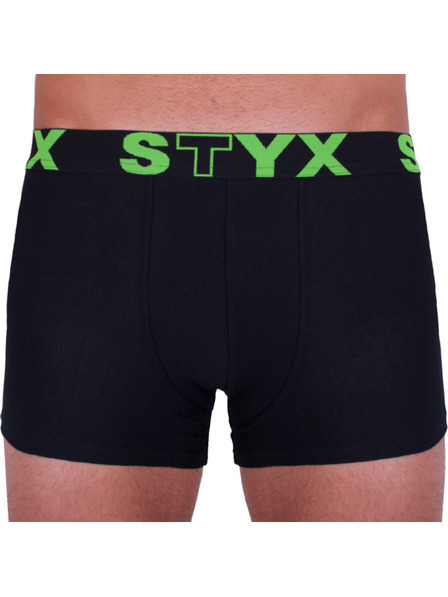 Styx Muške boksarice Styx sportska guma nadveličina crne