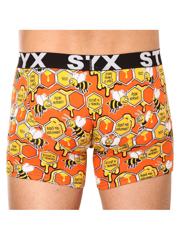 Styx Muške boksarice Styx long art sportska guma pčele