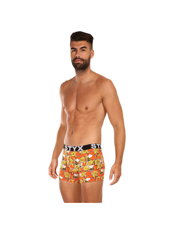 Styx Muške boksarice Styx long art sportska guma pčele