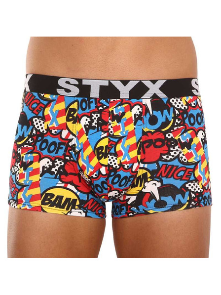 Styx Muške bokserice Styx art sportska guma puf