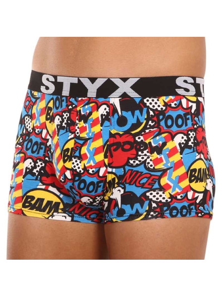 Styx Muške bokserice Styx art sportska guma puf