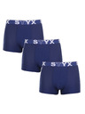 Styx Set od tri - muške boksarice Styx sportska guma tamno plave