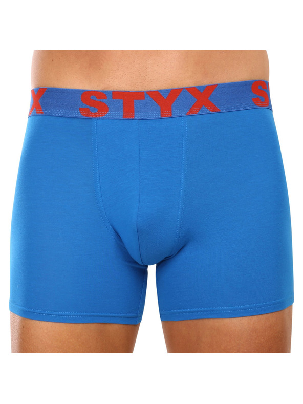 Styx Muške bokserice Styx long sportska guma plava