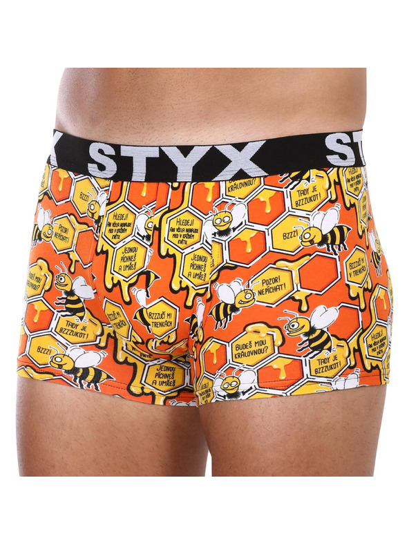 Styx Muške boksarice Styx art sportska guma pčele