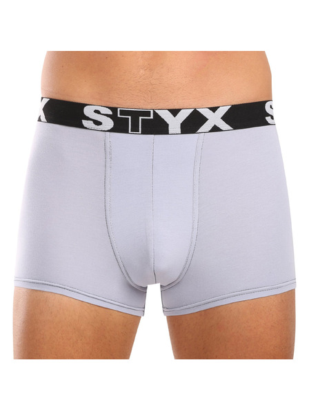 Styx Muške boksarice Styx sportska guma svjetlo sive