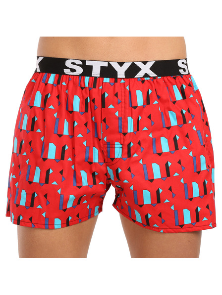 Styx Muške bokserice Styx art sportski elastičan uzorci