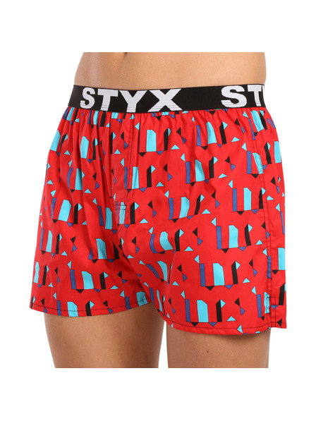 Styx Muške bokserice Styx art sportski elastičan uzorci