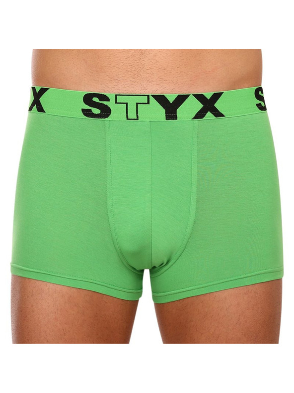 Styx Muške bokserice Styx sport gume zelene