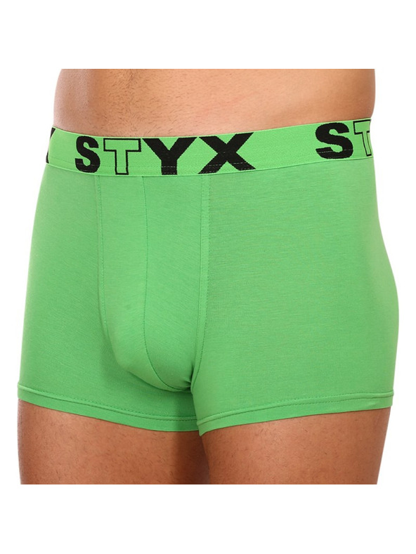 Styx Muške bokserice Styx sport gume zelene