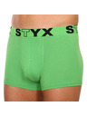 Styx Muške bokserice Styx sport gume zelene