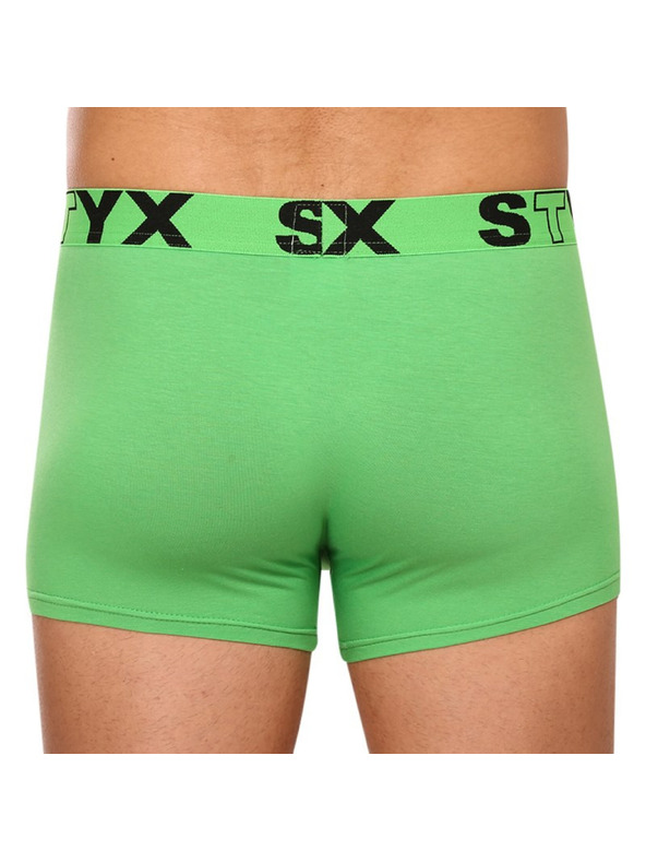 Styx Muške bokserice Styx sport gume zelene