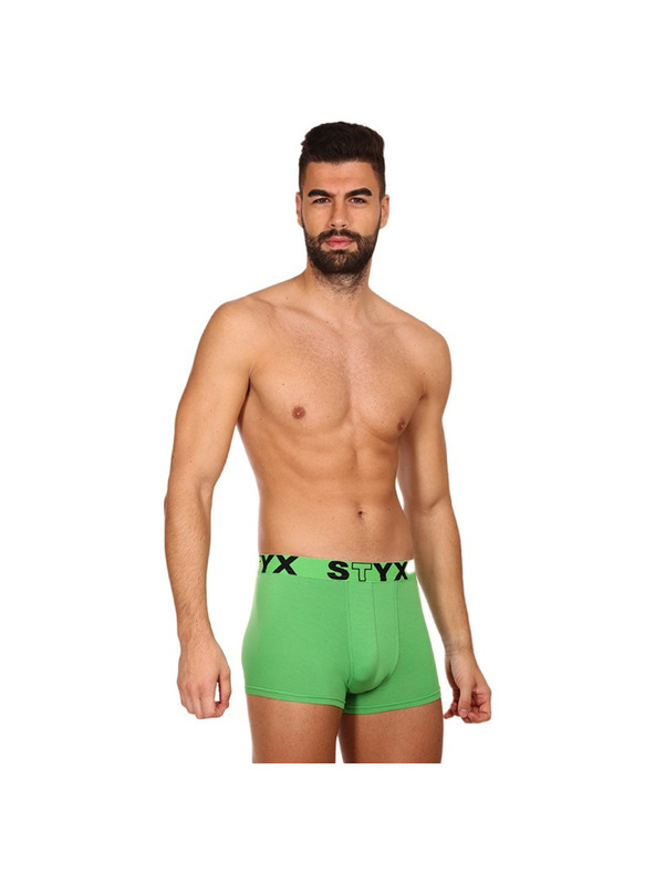 Styx Muške bokserice Styx sport gume zelene