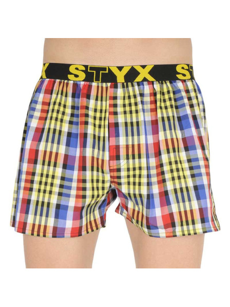 Styx Muške kratke hlače Styx sportske gumene višebojne