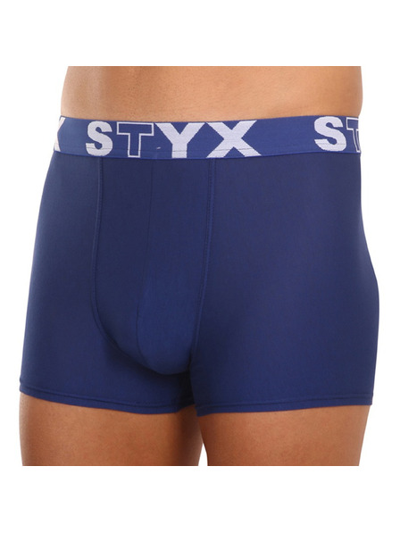 Styx Muške bokserice Styx sportski elastičan tamno plave