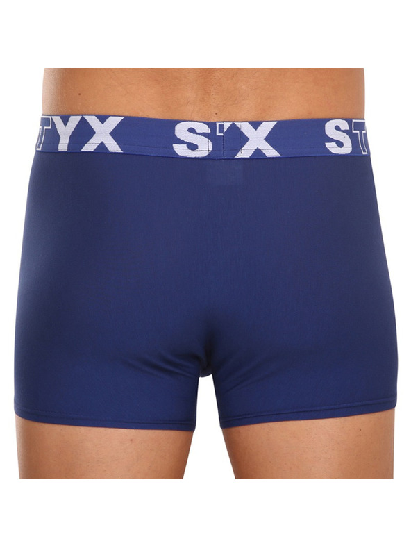 Styx Muške bokserice Styx sportski elastičan tamno plave