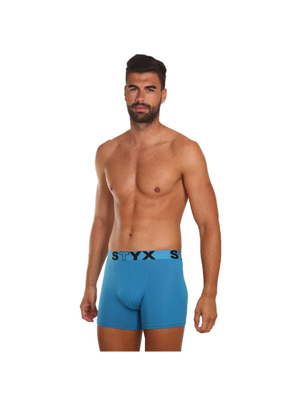 Styx Set od tri muške bokserice Styx duge sportske gumene višebojne