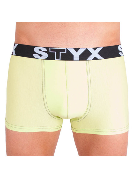 Styx Muške bokserice Styx sportski elastičan veće veličine zelenkaste