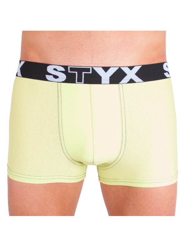 Styx Muške bokserice Styx sportski elastičan veće veličine zelenkaste