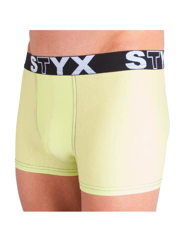 Styx Muške bokserice Styx sportski elastičan veće veličine zelenkaste