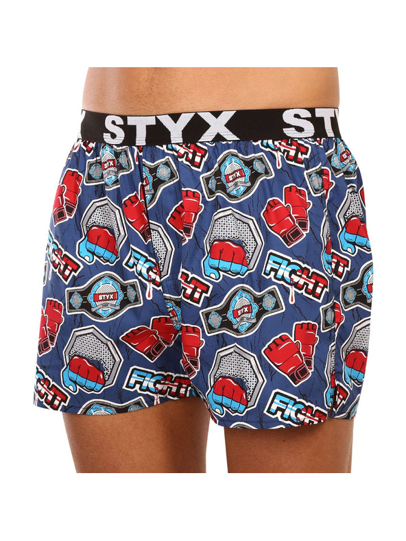 Styx Muške bokserice Styx art sportski elastičan borba