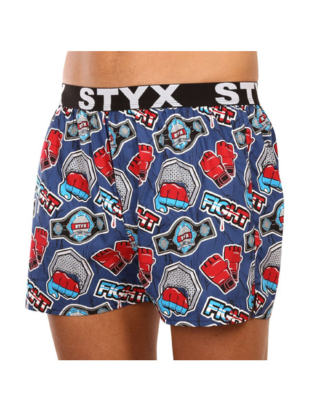 Styx Muške bokserice Styx art sportski elastičan borba